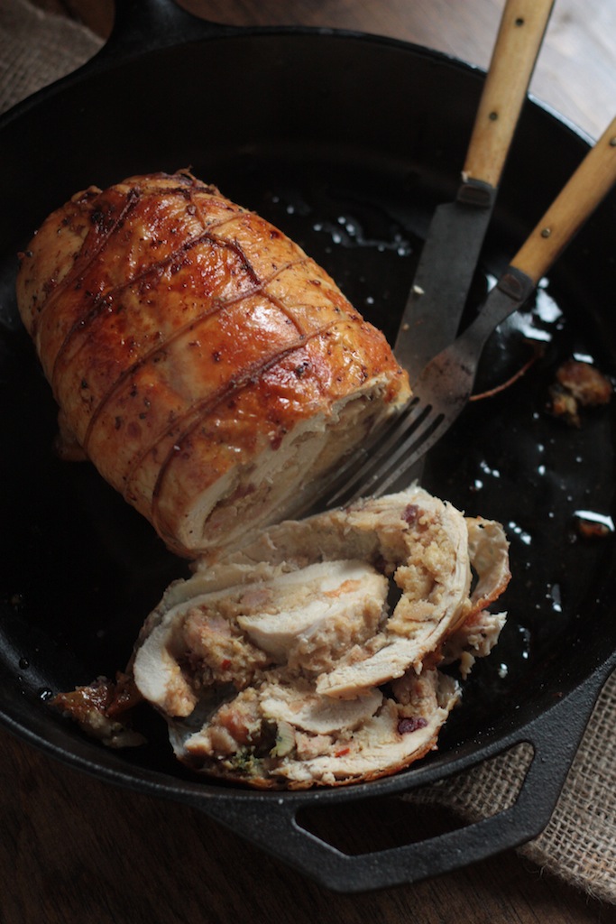 Stuffed Turkey Roulade | Thanksgiving Recipes For Everyone At The Dinner Table | Thanksgiving Recipes | impressive thanksgiving recipes