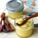 Two jars of coconut curd