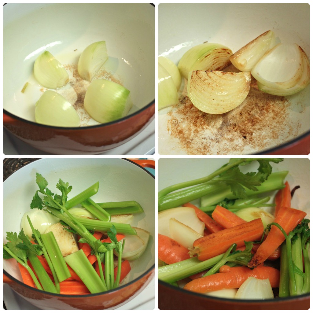 How to Make Chicken Stock - www.countrycleaver.com 