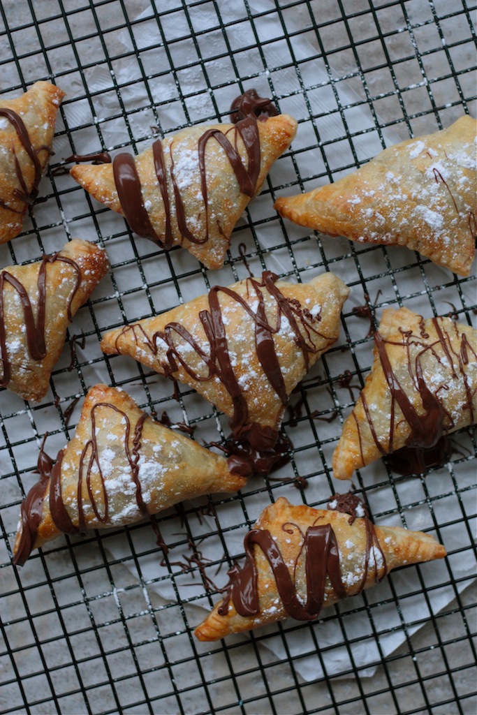 Nutella Cream Cheese Turnovers - www.countrycleaver.com