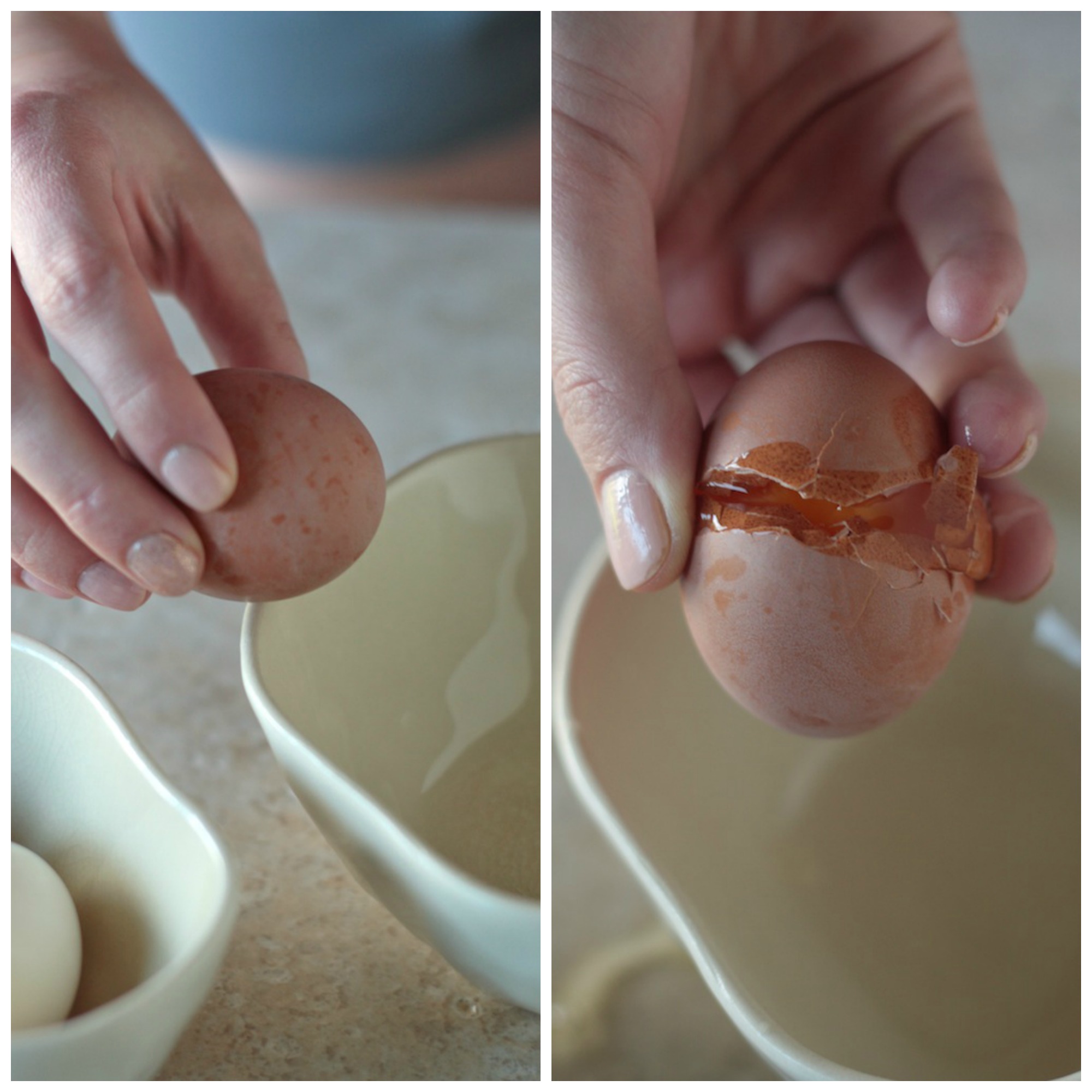 How to Crack and Separate the Perfect Egg - www.countrycleaver.com 2