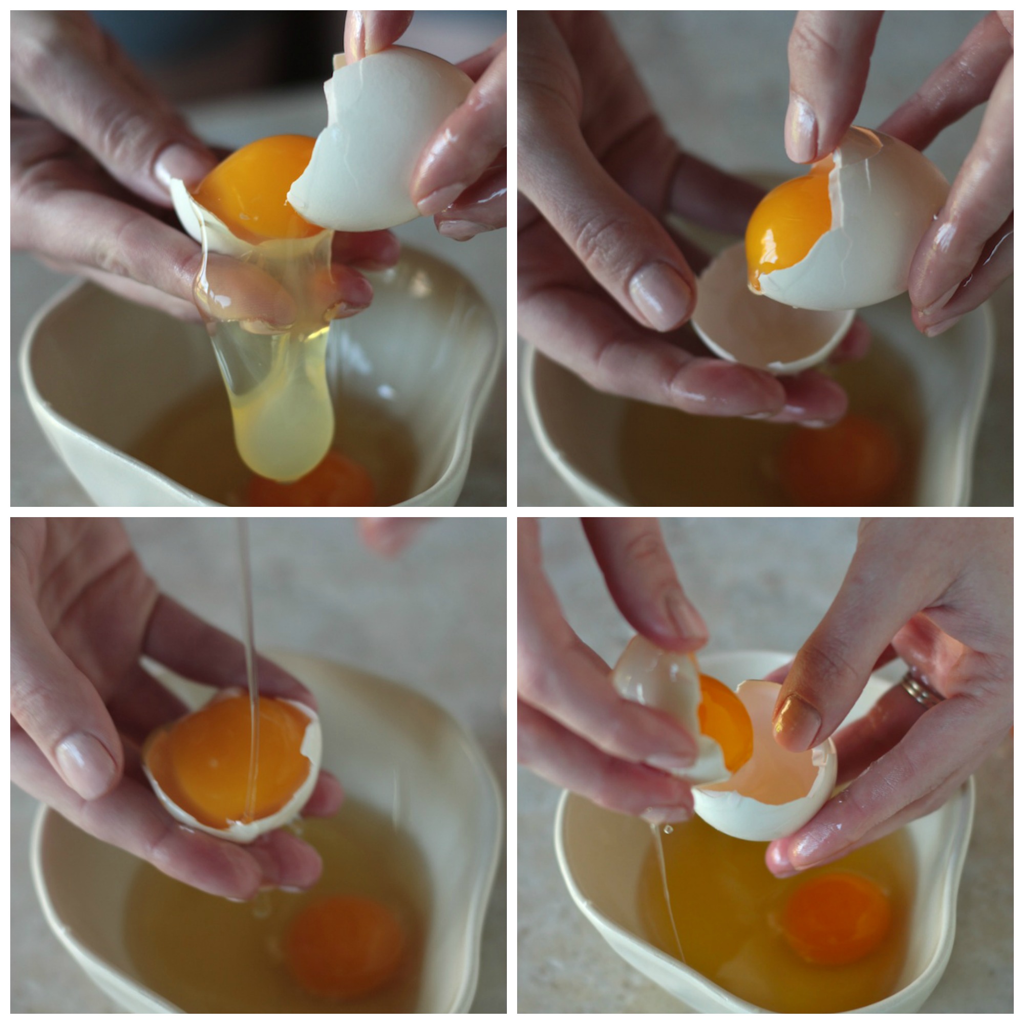 PicMonkey CollageHow to Crack and Separate the Perfect Egg - www.countrycleaver.com 5