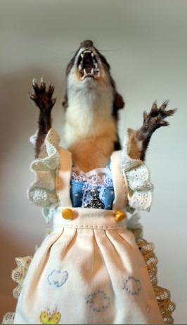 Juanita the Weasel from The Bloggess 
