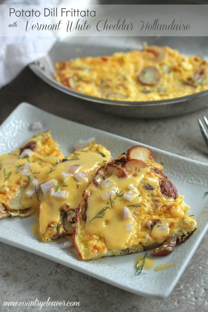 Potato-Dill-Frittata-with-Vermont-White-Cheddar-Hollandaise-www.countrycleaver.com_