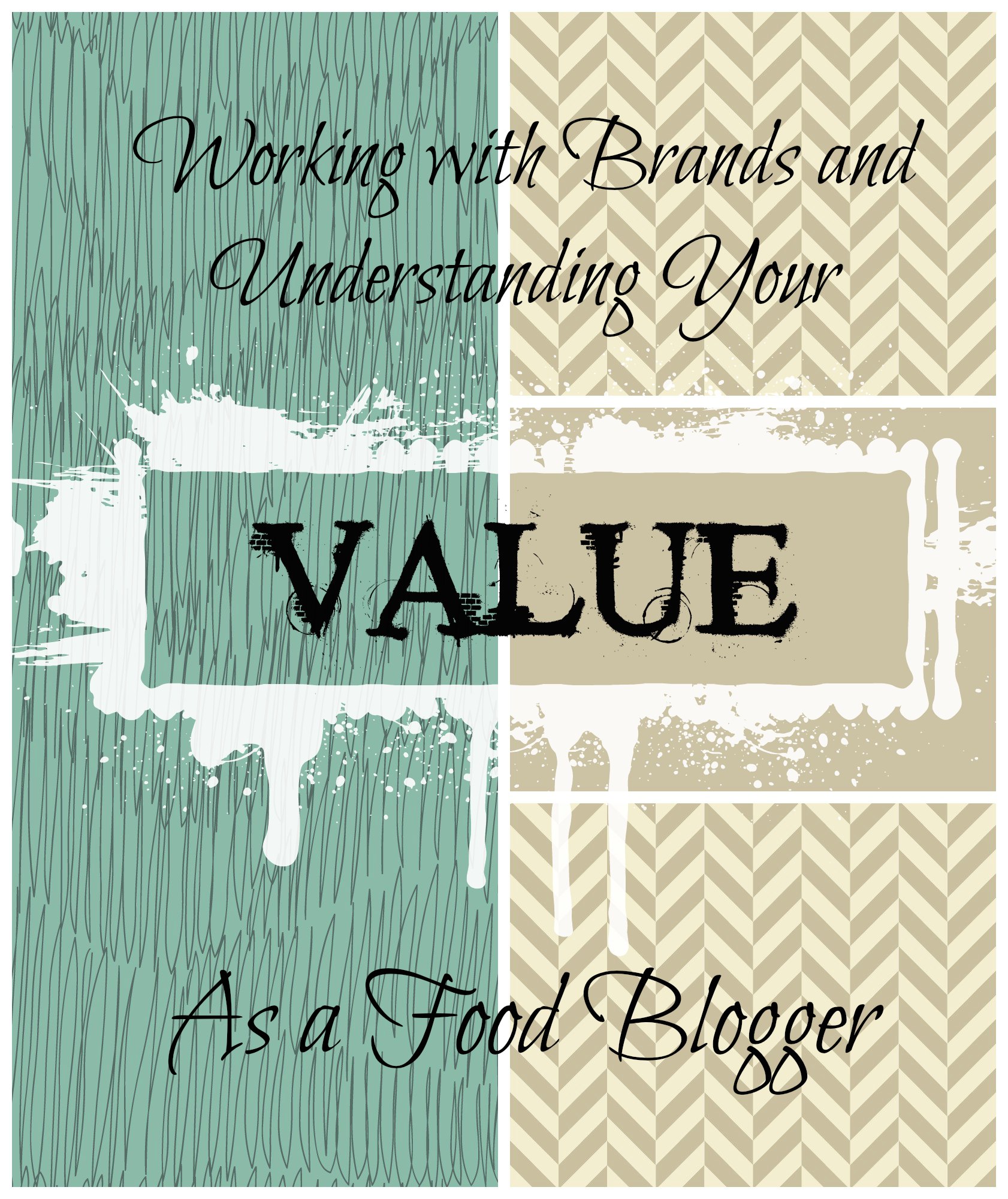 How to work with brands and understand your value as a food blogger - www.countrycleaver.com