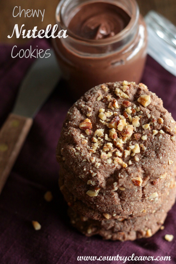 Chewy-Nutella-Cookies-www.countrycleaver.com_