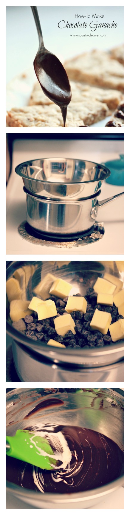 How to Make Chocolate Ganache - So Easy!