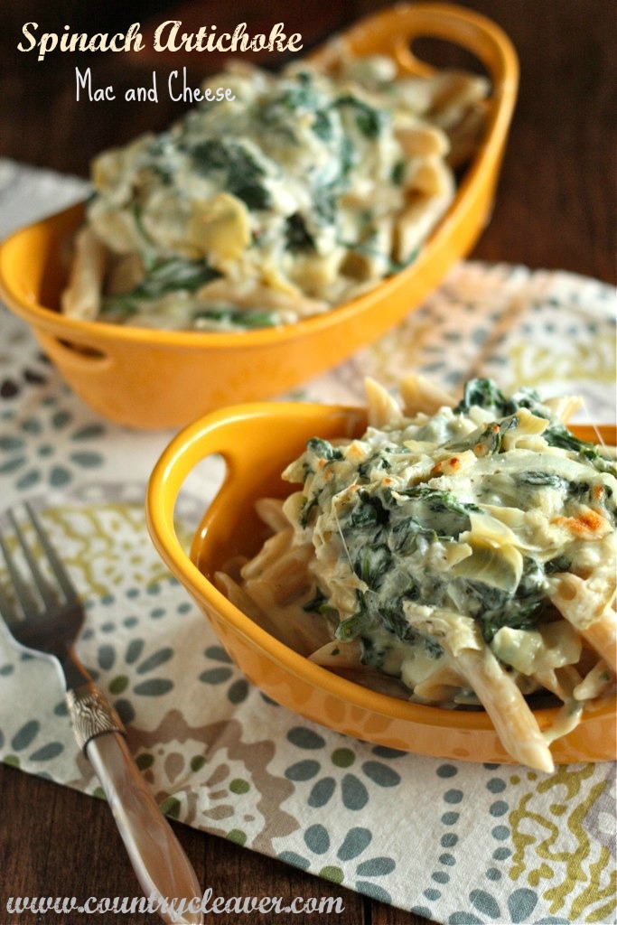 Spinach-Artichoke-Mac-and-Cheese-www.countrycleaver.com-1