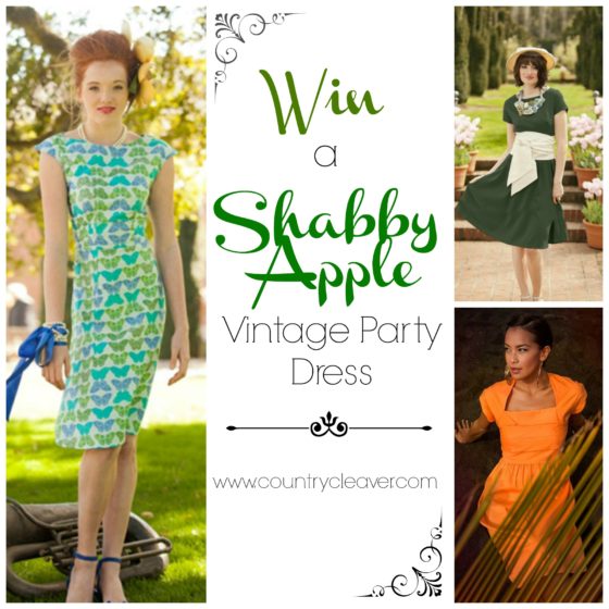 I want to win a vintage party dress from Shabby Apple! So cute!! 