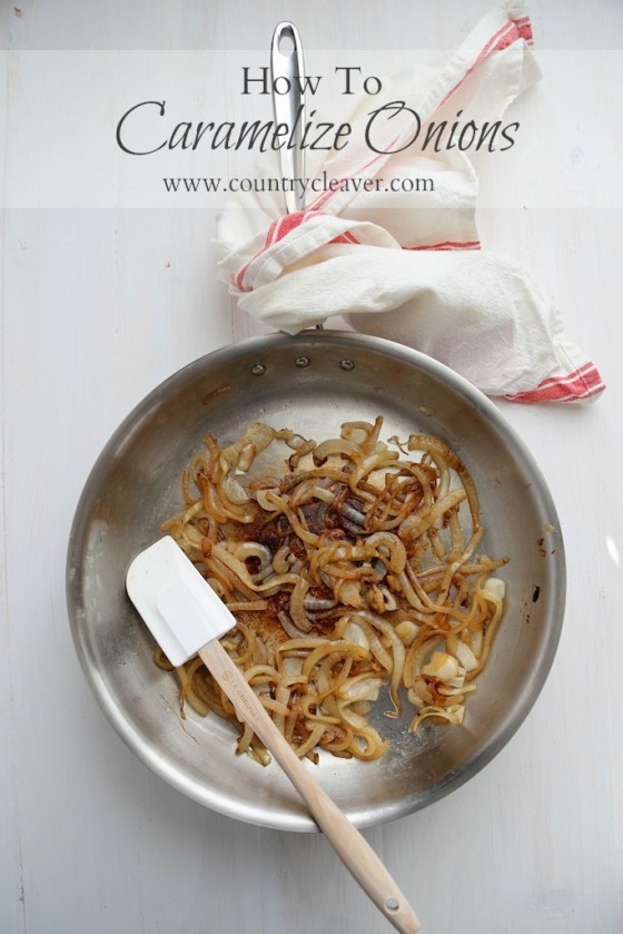 How to Caramelize Onion with step by step photos