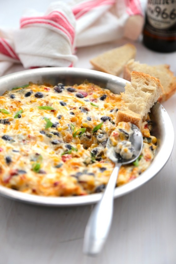 Roasted Southwest Veggie Dip - www.countrycleaver.com