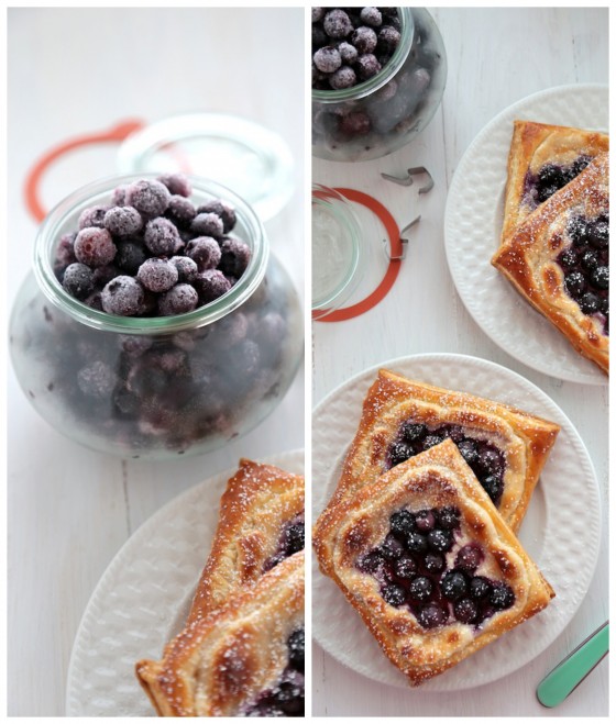 20 Minute Blueberry Cream Cheese Danishes - www.countrycleaver.com These are so simple for breakfast or a weekend brunch! Toast them in your toaster for a quick meal!.jpg