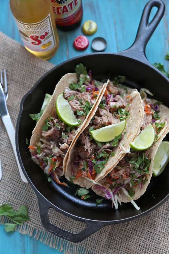 5 Spice Asian Pork Tacos - www.countrycleaver.com Low Carb, Slow Cooker Tacos with Spicy Chinese 5 Spice #fitfriday