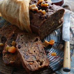 Brandied Fruit Cake - www.countrycleaver.com