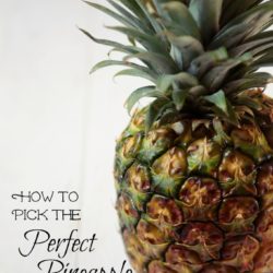 How to Pick the Perfect Pineapple EVERYTIME - www.countrycleaver.com