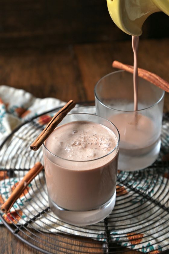 Chocolate Horchata - www.countrycleaver.com