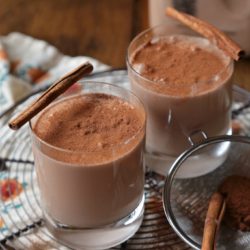 Chocolate Horchata - www.countrycleaver.com Utterly rich and chocolatey
