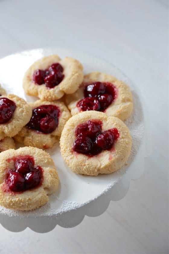 Cherry Cheesecake Cookies - www.countrycleaver.com