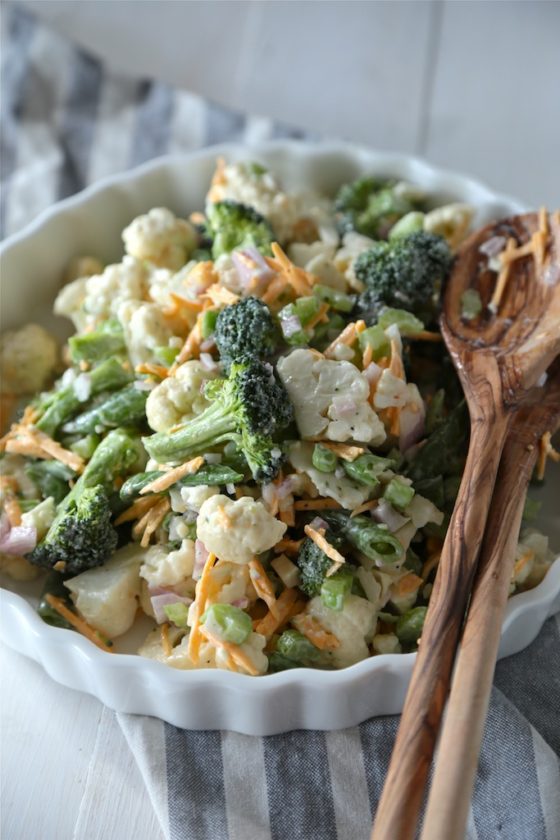 Fresh Spring Broccoli Salad - www.countrycleaver.com