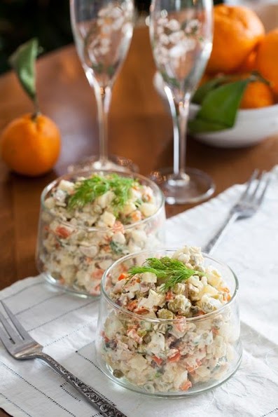 Salad Olivier - Cooking Melangery