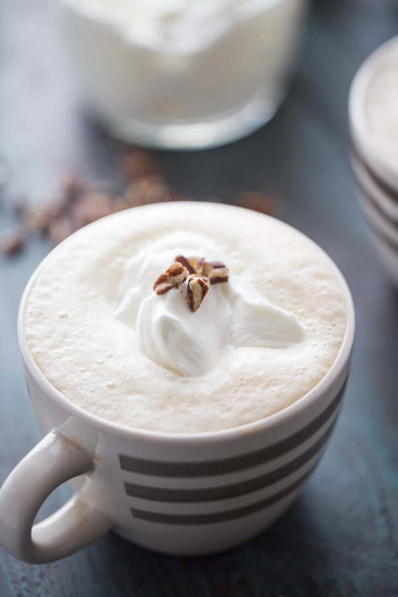 Pecan Latte -- 25 Cocktails to Warm You Up!!
