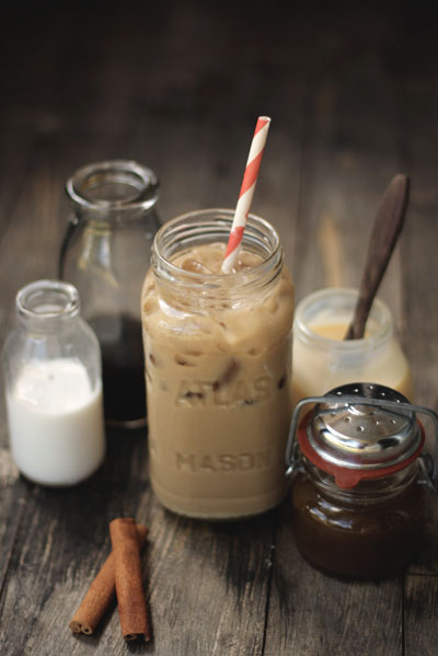 Pumpkin Spice Vietnamese Iced Coffee - 25 Cold Weather Inspired Cocktails to Keep You WARM!