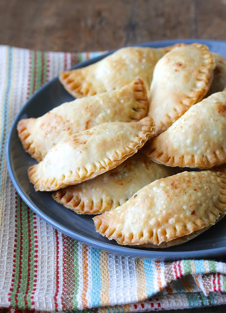 Mini Chicken Empanadas with Cheese and Chiles--www.countrycleaver.com