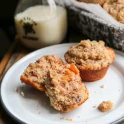 Apricot Pecan Streusel Muffins - A Perfect Way to start the day!!