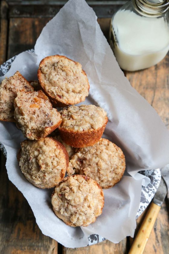 Apricot Pecan Streusel Muffins - A Perfect Way to start the day!! 