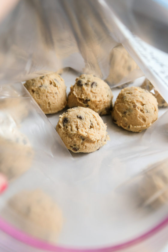 How to Freeze Cookie Dough - Never let that cookie feeling strike without having this recipe how to handy! 