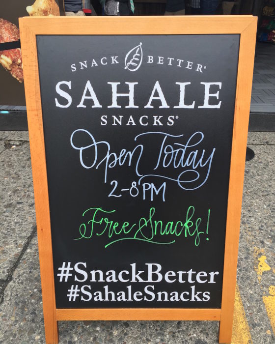 Experience Sahale Snacks at the 20th Annual Capitol Hill Block Party! 