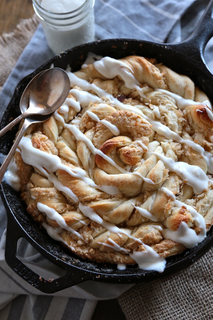 Lemon Coconut Swirl Skillet Danish and 25 Other Insanely Delicious Cast Iron Dessert