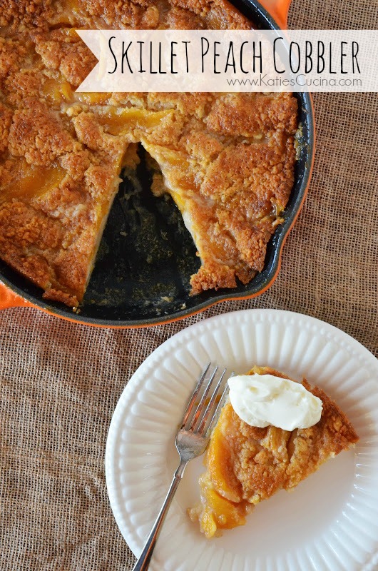 Skillet Peach Cobbler and 25 Other Insanely Delicious Cast Iron Desserts