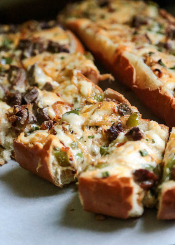 cheesy-philly-cheesesteak-bread-25-sweet-and-savory-mouthwatering-party-bread-recipes