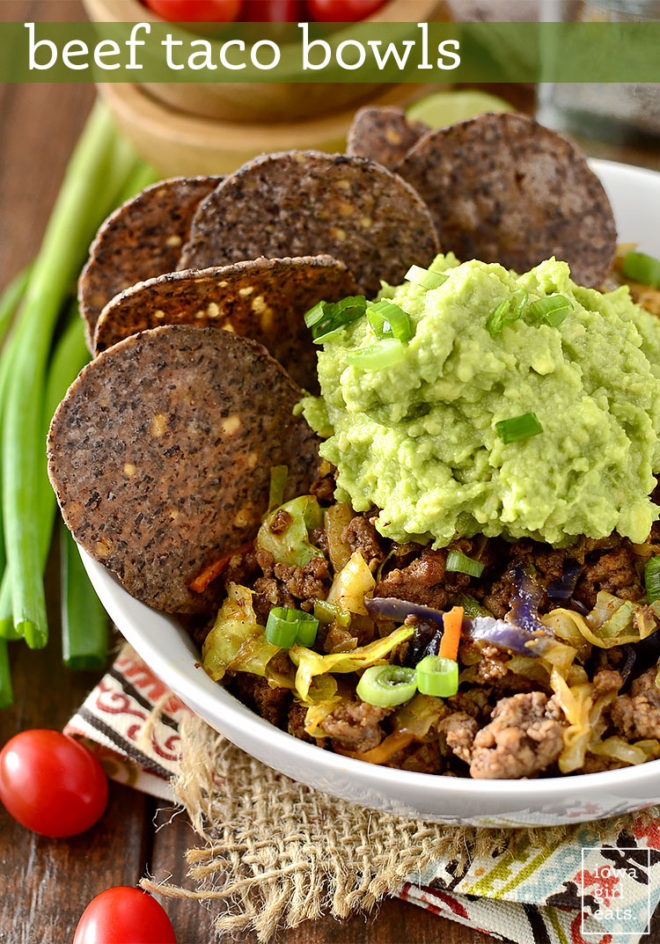Beef-Taco-Bowls-iowagirleats-01FIFTY Whole30 Compliant Recipes for Your New Year!
