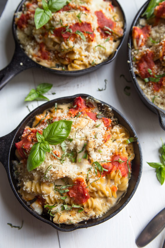 Chicken Parmesan Mac and Cheese 50 One Skillet Dinners