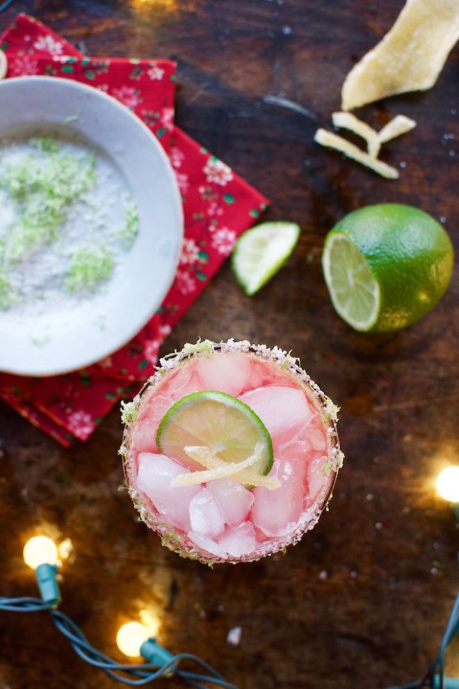 Cranberry-Ginger-Margarita-@holajalapeno - 25 Margaritas You Need in Your Life