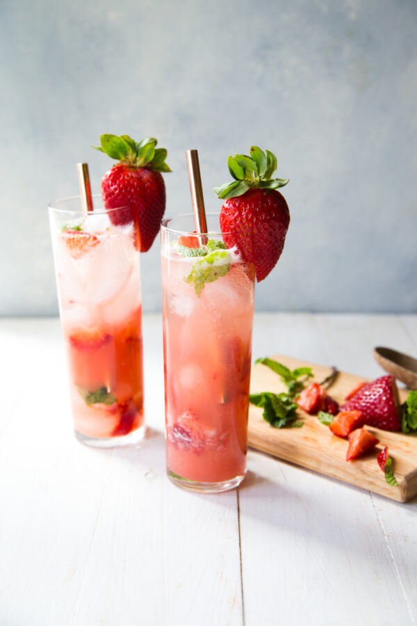 Strawberry Guava Mint Agua Fresca