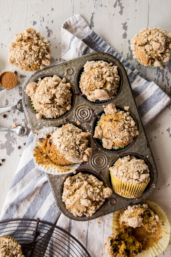 Pumpkin Chai Chocolate Chip Muffins With Streusel Topping Country Cleaver,Instant Pot Sweet Potatoes